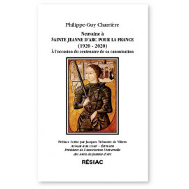 Philippe-Guy Charrière - Neuvaine à sainte Jeanne d'Arc pour la France
