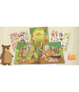 Laura Watson - La forêt enchantée Mon livre jeu magnets
