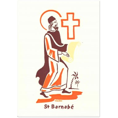 Bénédictines de Vénières - Saint Barnabé Carte double