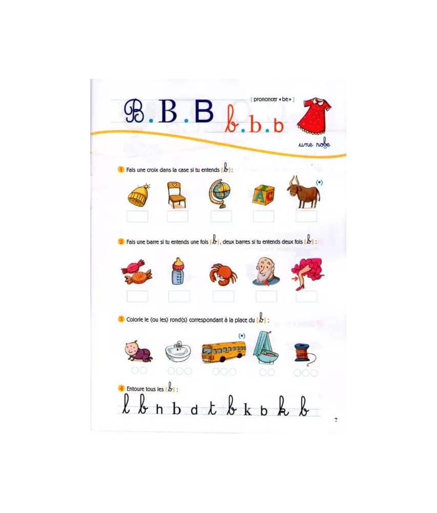 Cahier des sons - Mes premiers Pas vers la Lecture - Maternelle