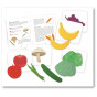 Maria Montessori - Mes fruits et légumes en feutrine