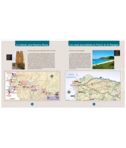 Fabienne Bodan - Atlas illustré des chemins de Compostelle