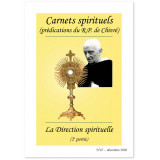 La Direction spirituelle - 2ème partie - Carnets spirituels N°67