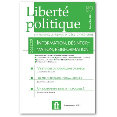 Liberté Politique - Liberté Politique N°89
