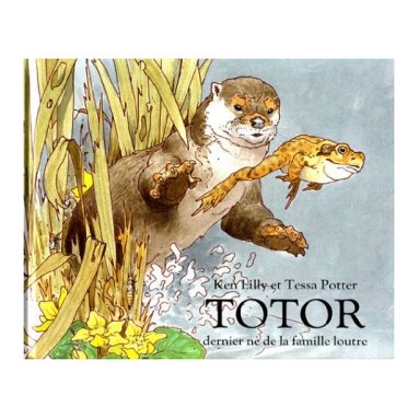 Totor , dernier né de la famille loutre