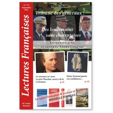 Lectures françaises - Lectures françaises N°733 septembre 2021