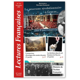 Lectures françaises & Lecture et Tradition - Lectures françaises N°735 novembre 2021
