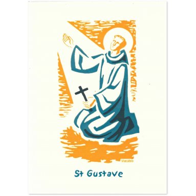 Bénédictines de Vénières - Carte double saint Auguste