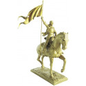 Statue de sainte Jeanne d'Arc à cheval