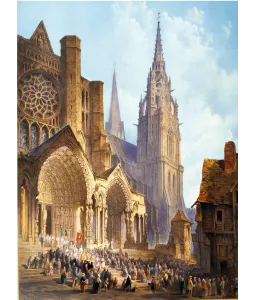 Collectif - Chartres   La Grâce d'une Cathédrale