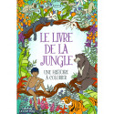 Le livre de la jungle, une histoire à colorier