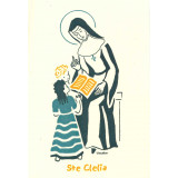 Sainte Clelia - Carte double