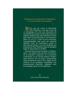 Première Formation morale et religieuse de l’Enfant