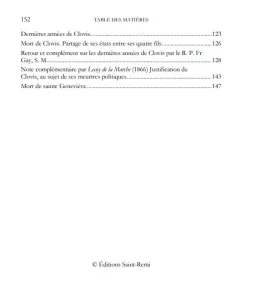 Clovis roi des francs