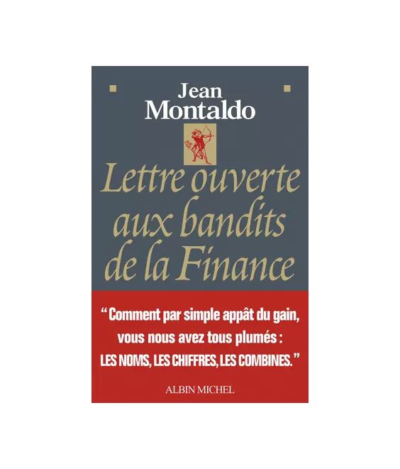 Lettre ouverte aux bandits de la finance