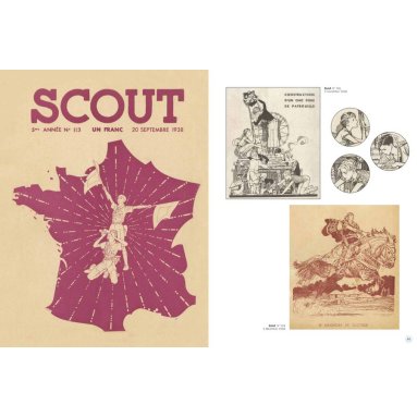 Pierre Joubert 50 ans de couvertures pour Scout de France