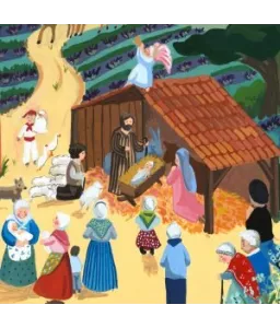 Puzzle Jésus est né parmi nous