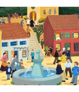 Puzzle Jésus est né parmi nous