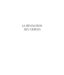 Olga  Lossky - La révolution des cierges
