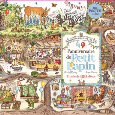 Rachel Piercey - L'anniversaire de Petit Lapin - Puzzle de 100 pièces