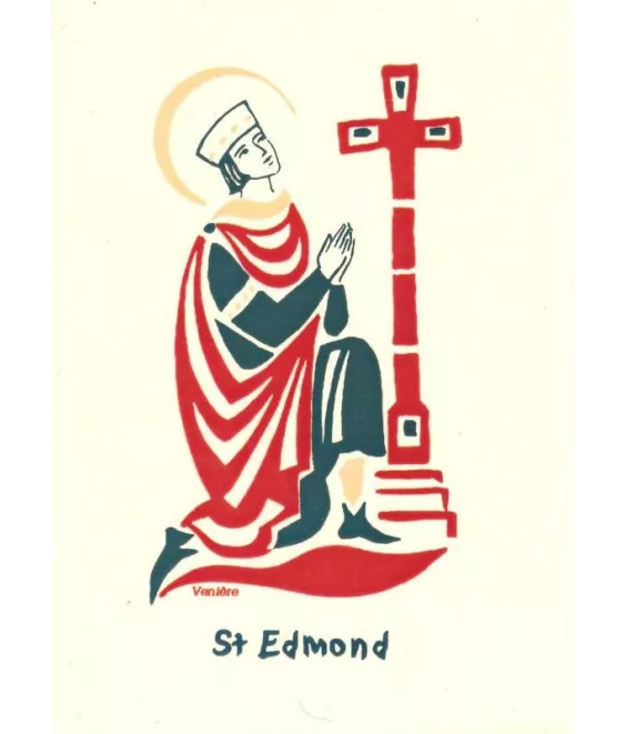 Bénédictines  de Vénières - Saint Edmond - Carte double
