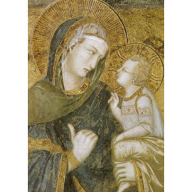 Pietro Lorenzetti - Début du XIV° siècle - La Vierge à l'Enfant - N°159