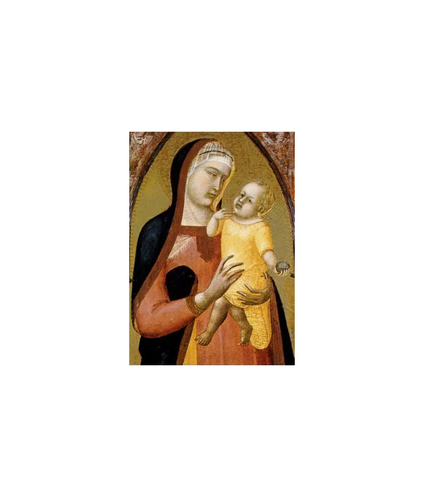 Pietro Lorenzetti - Début du XIV° siècle - La Vierge à l'Enfant - N°166
