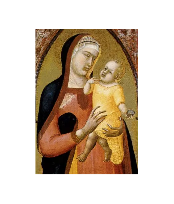 Pietro Lorenzetti - Début du XIV° siècle - La Vierge à l'Enfant - N°166