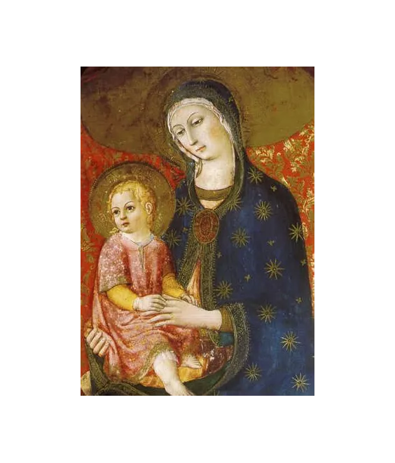 Sano di Pietro - 1406-1481 - La Vierge et l'Enfant - N°163