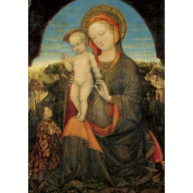 Jacopo Bellini - 1400-1470 - La Vierge et l'Enfant - N°199