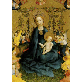 Stephan Lochner - 1405-1451 - La Vierge à la treille de roses - N°262