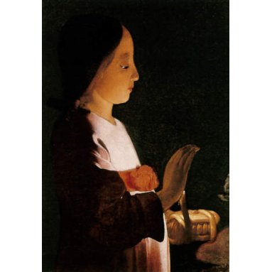 Georges de La Tour - 1593-1652 - La Vierge Marie Enfants - N°370