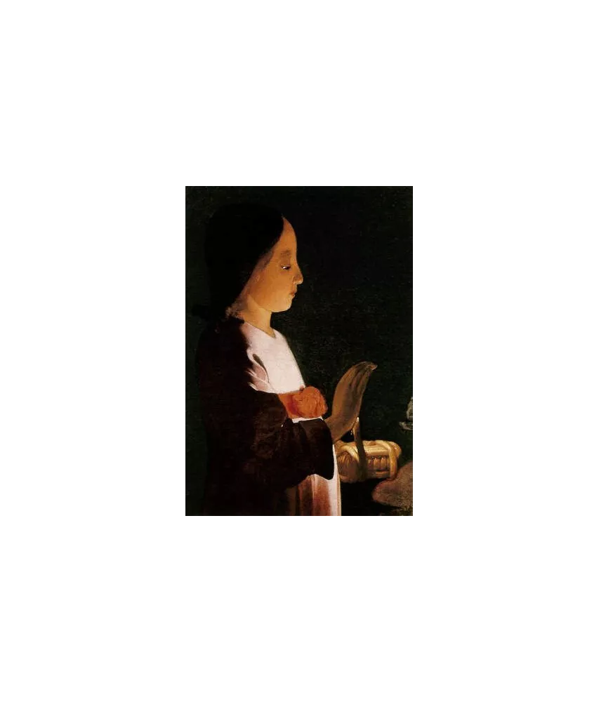 Georges de La Tour - 1593-1652 - La Vierge Marie Enfants - N°370