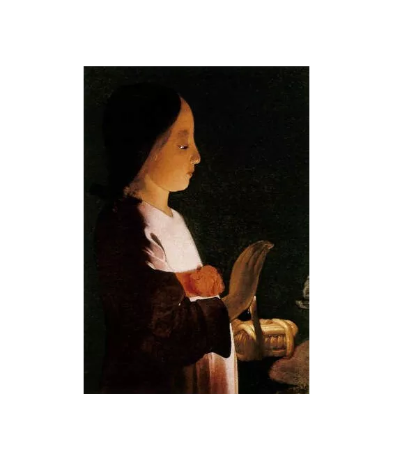 Georges de La Tour - 1593-1652 - La Vierge Marie Enfants - N°370