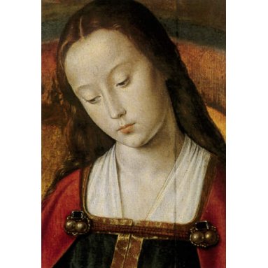 Le Maître de Moulins - XV° siècle - La Vierge de Moulins - N°378 (détail)