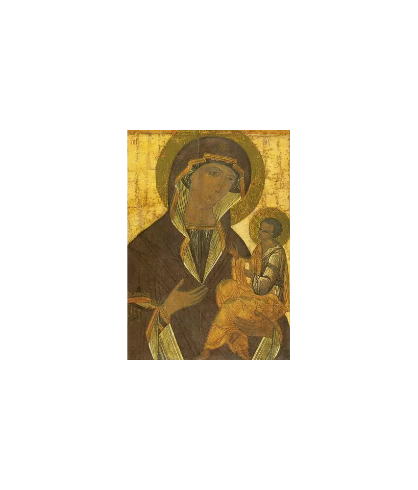 Ecole de Novgorod - XVI° siècle - La Vierge à l'Enfant - N°383