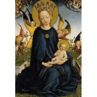 Stephan Lochner - 1405-1451 - La Vierge et l'Enfant - N°341