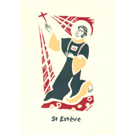 Bénédictines de Vénières - Sainte Esther - Carte double
