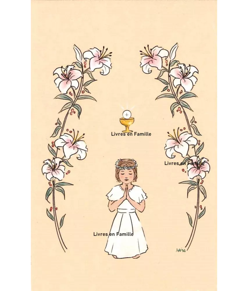 Cadeau Ange SOFIA FERRER Cadeau Première Communion Fille, Bracelet Fille, Cadeau Communion Fille 8 9 10 11 12 Ans, Bracelet Fille, Bracelet Croix Fille, Medium, Acier Inoxydable, Pas De Gemme Collier Ange