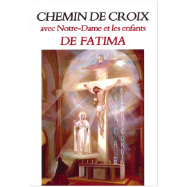 Chemin de Croix avec Notre Dame et les enfants de Fatima - Coloriage