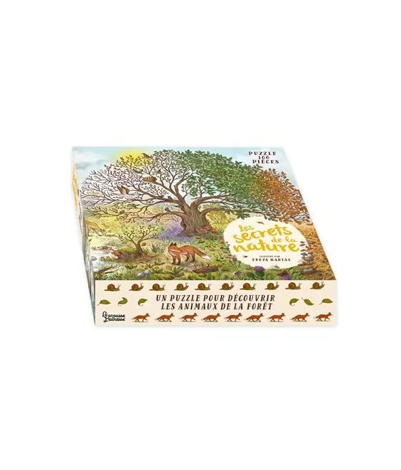 Les secrets de la nature - Puzzle 100 pièces