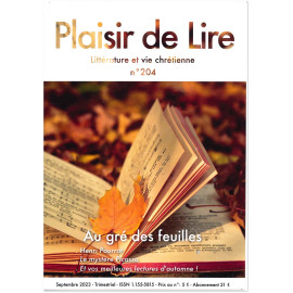 Marie de L'Aubier - Plaisir de lire N°204 Septembre 2023