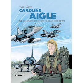 Caroline Aigle, première femme pilote de chasse en escadron de combat
