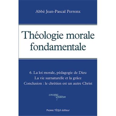 Abbé Jean-Pascal Perrenx - Théologie morale fondamentale Tome 6