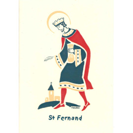 Bénédictines de Vénières - Saint Fernand - Carte double