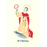 Saint Félicien - Carte double