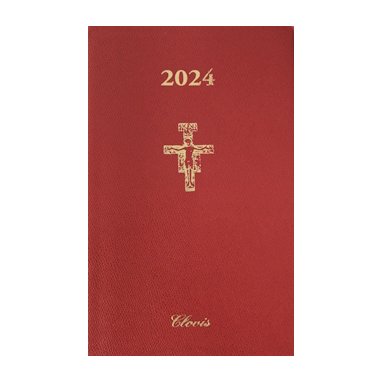 Agenda Clovis 2024 - Poche - Une année avec saint Bonaventure