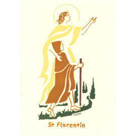 Bénédictines de Vénières - Saint Florentin - Carte double