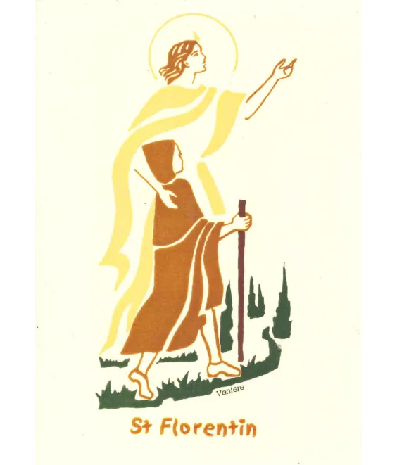 Bénédictines  de Vénières - Saint Florentin - Carte double