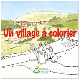 Natacha Trouskina - Un village à colorier